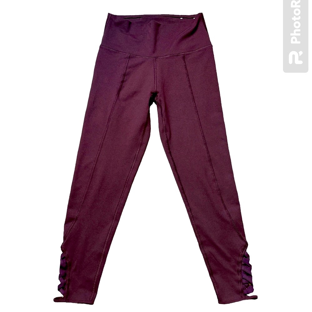 Aerie Classic Chill Play Move High Rise Fitted Seamless Leggings Size Small - Picture 2 of 7
